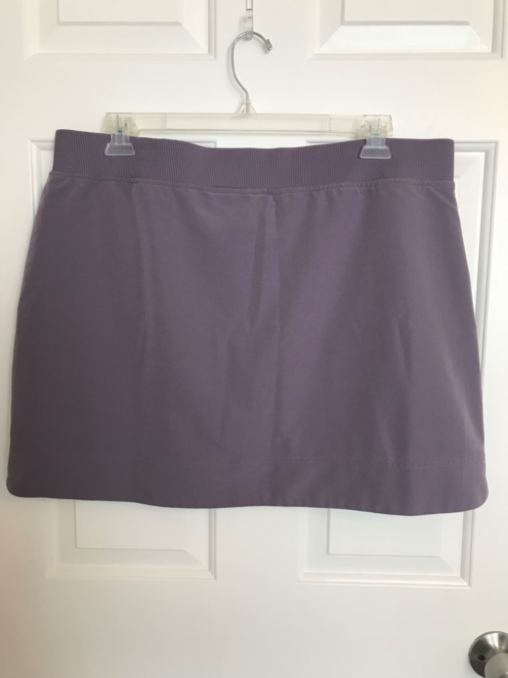 32 Degrees Cool Active Pull-On Skort Skirt With Inner Mesh Shorts Size XL Purple - Picture 6 of 8